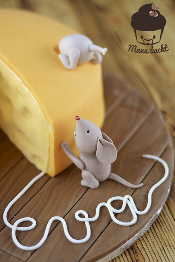 Motivtorte Mouse on Cheese