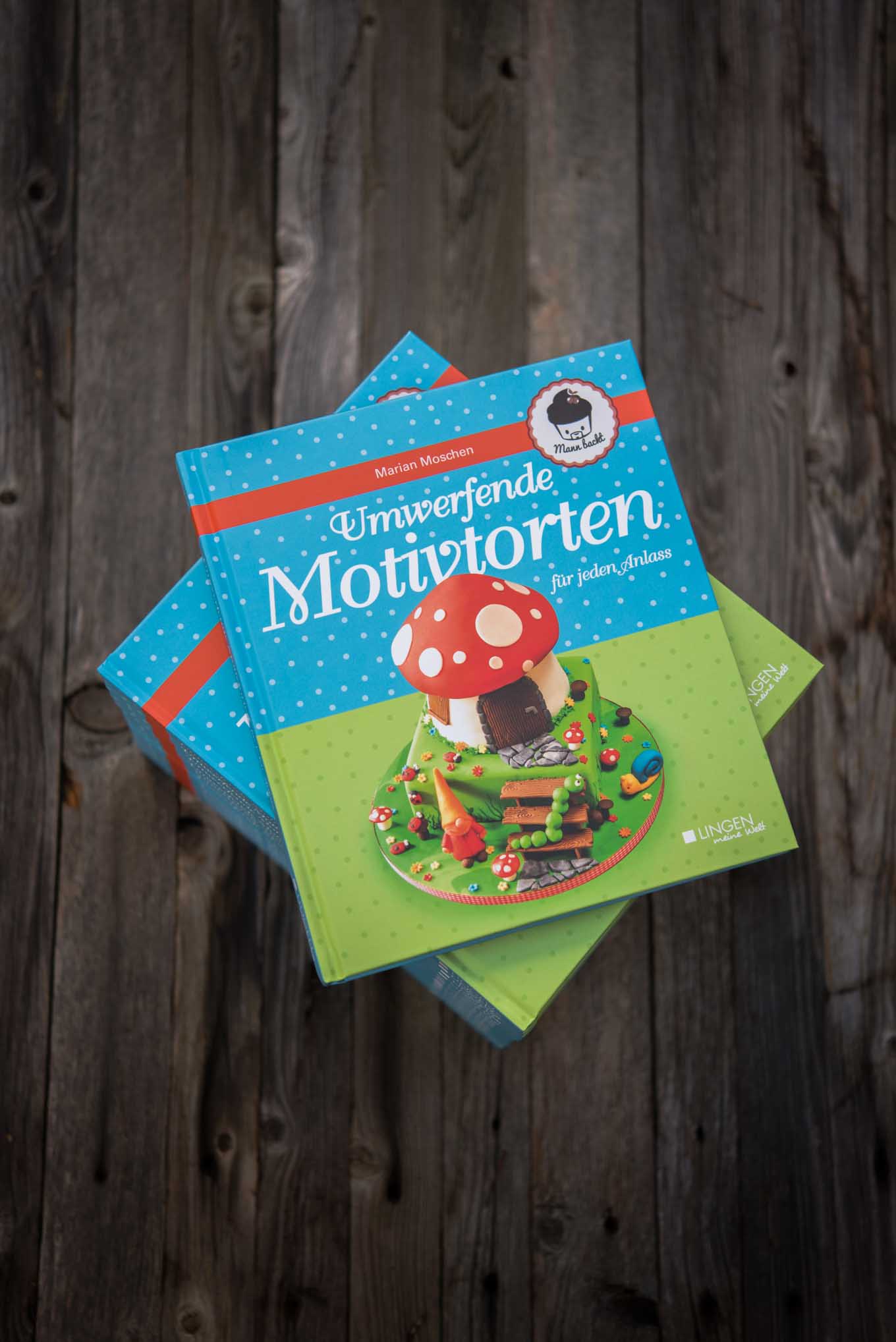 Mann backt Marian Moschen Umwerfende Motivtorten für jeden Anlass Lingen Verlag Motivtortenbuch Motivtorten Buch (6 von 8)
