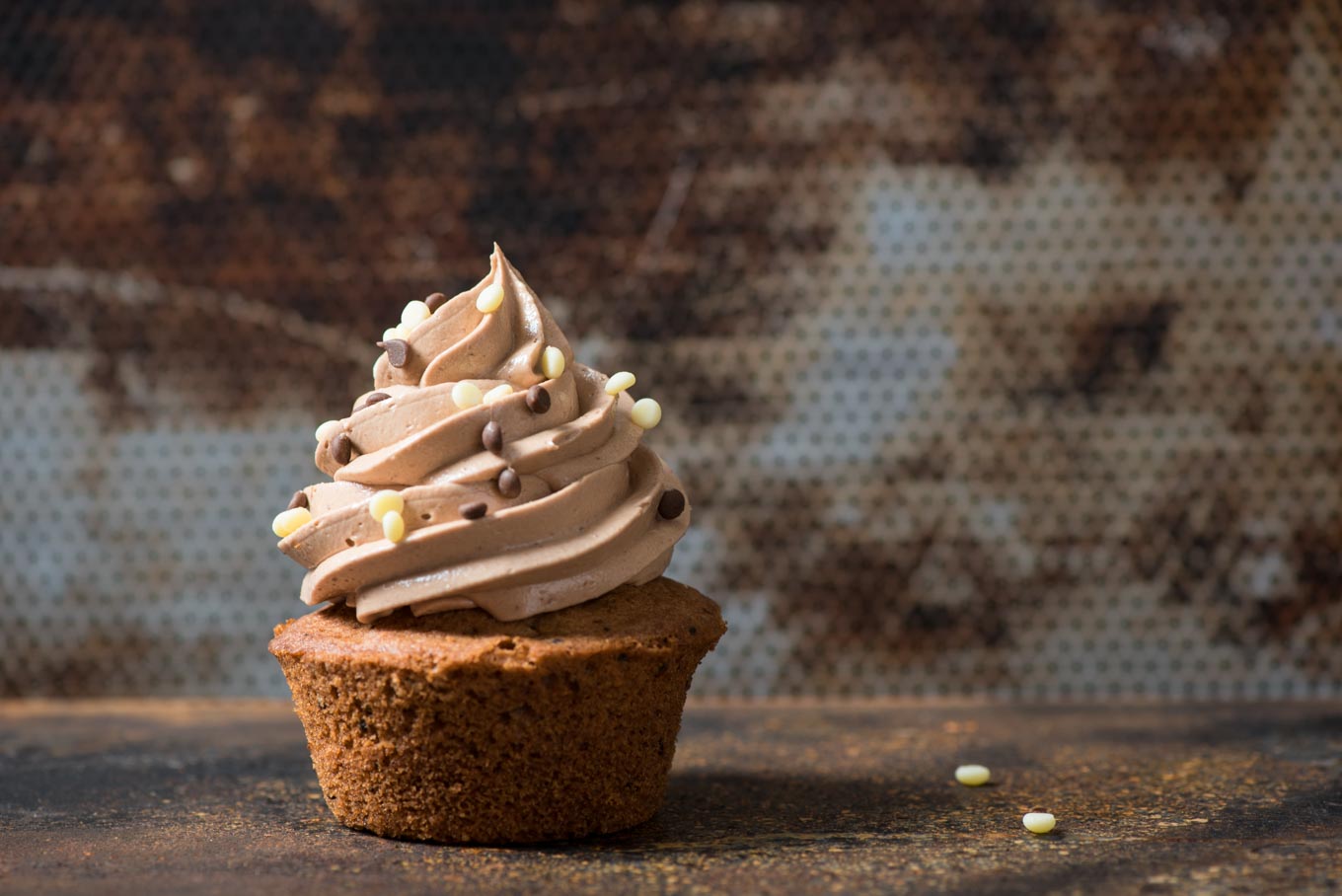 Nougat Cupcakes - Mann backt