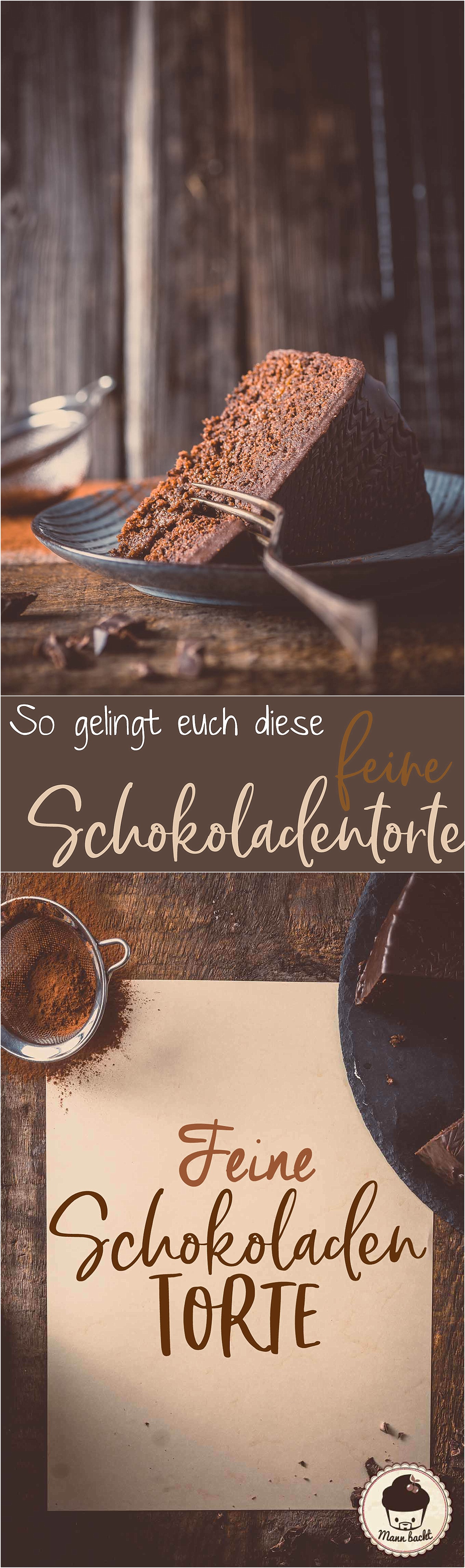 Rezept für eine feine Schokoladentorte aus Tirol Food Photography Chocolate
