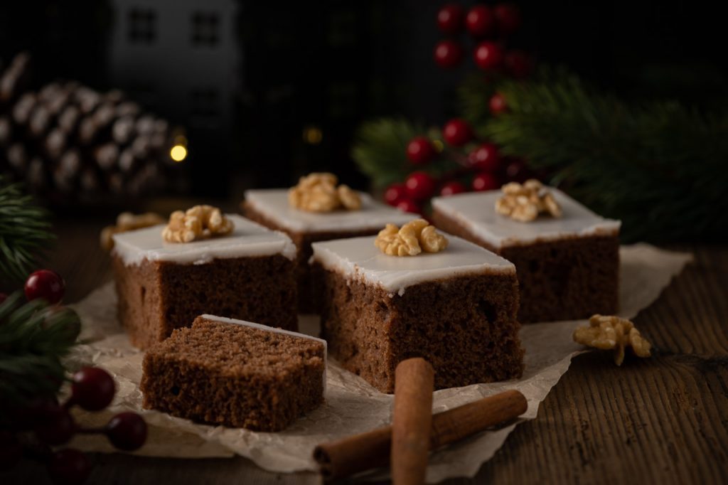 Lebkuchen vom Blech