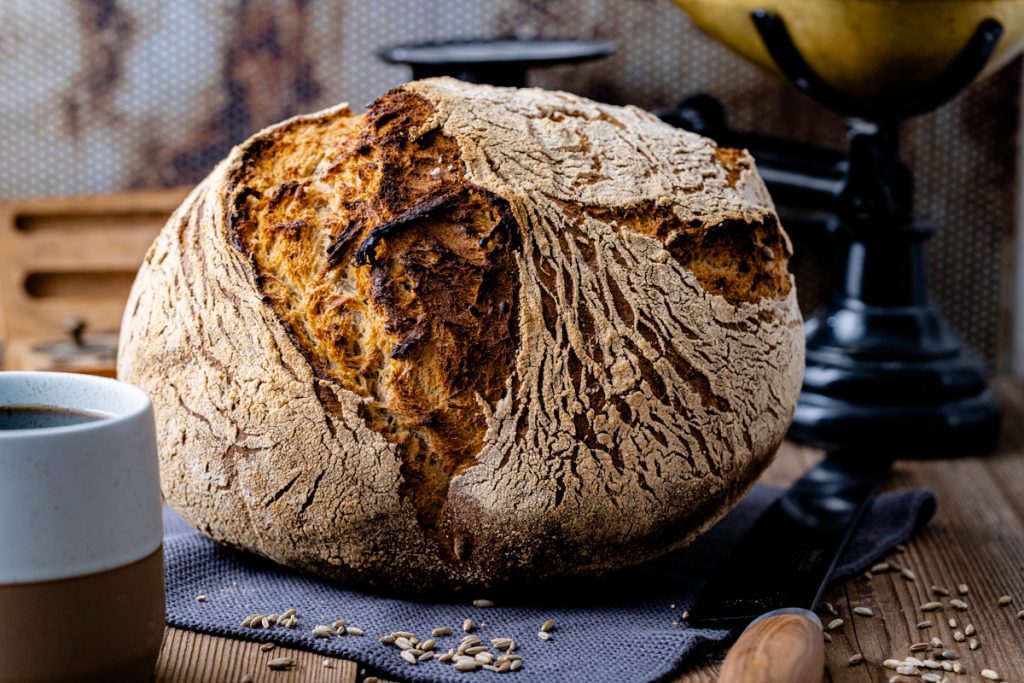 No-Knead Dinkelbrot