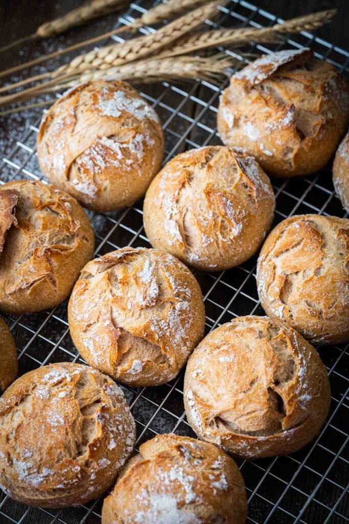 Sauerteigbrötchen - quick and easy